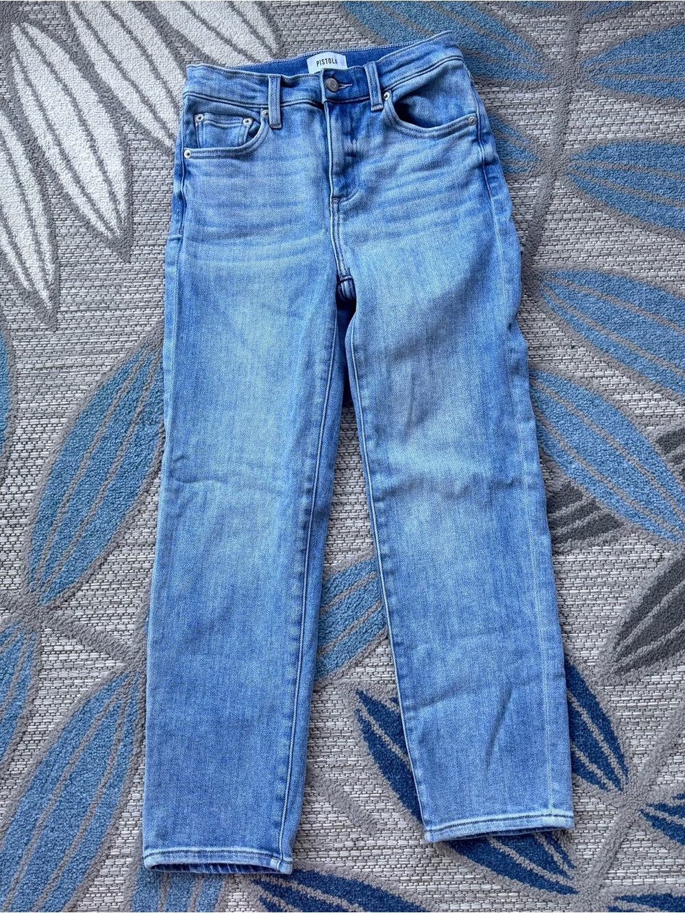 Pistola Women’s Maita High Rise Denim Jeans Size 26 Light Wash